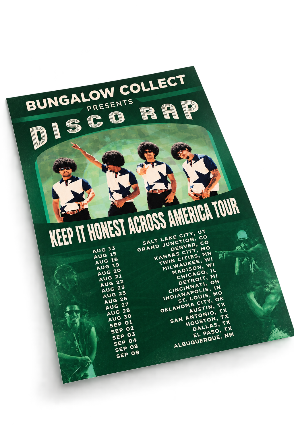 Keep It Honest Across America Tour Poster